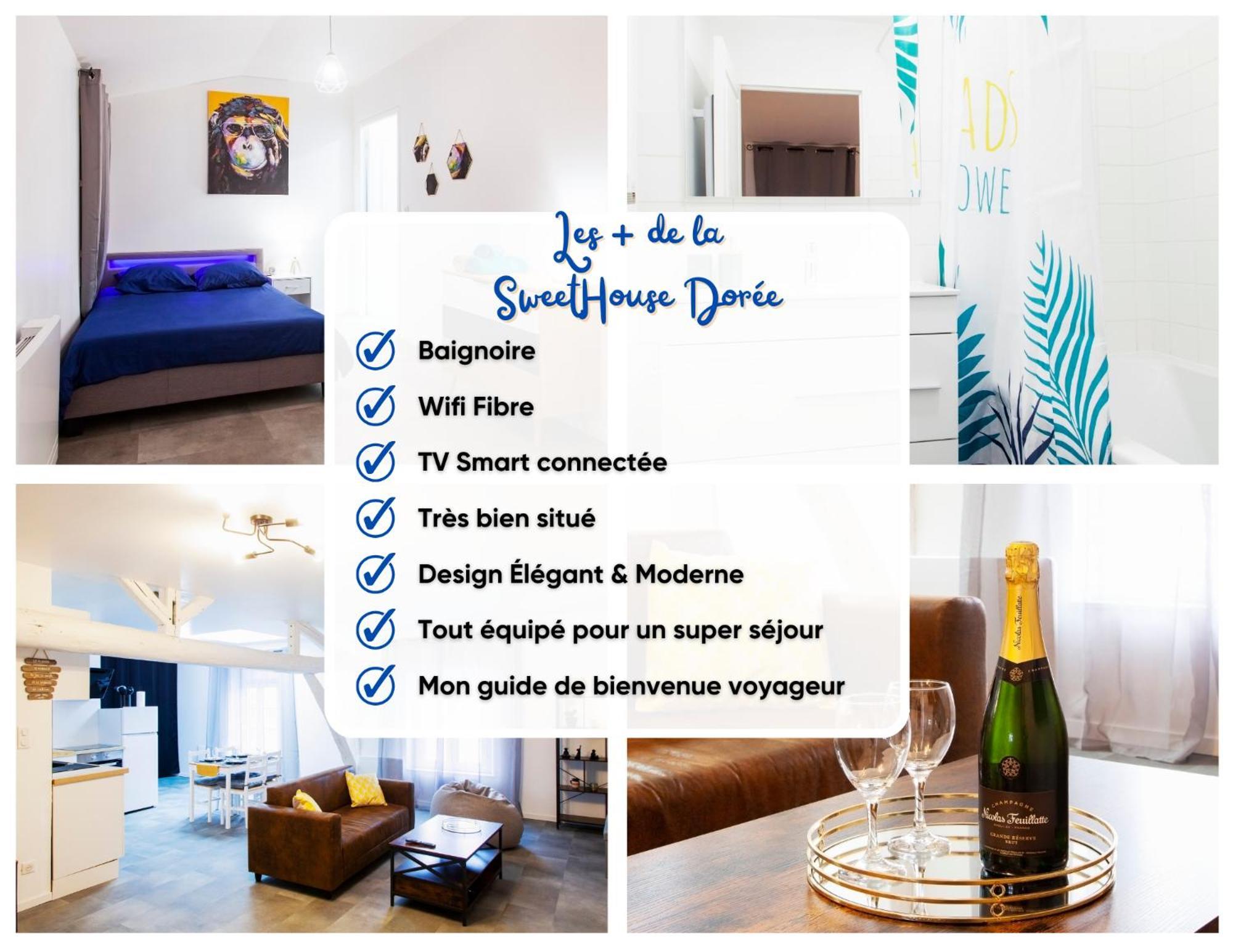 La Sweet House Doree Centre Ville Wifi Tout Confort Vitry-le-François Dış mekan fotoğraf